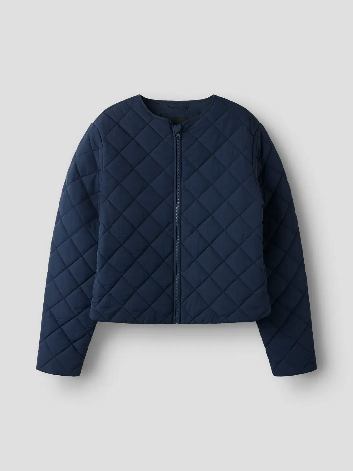 Стеганая куртка с круглым вырезом Name it, navy blazer — фото 3