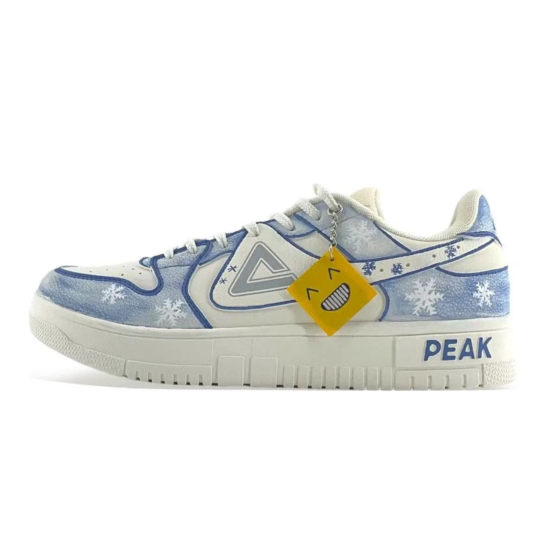 Кроссовки скейтбординговые PEAK Air Force 1 Blue White