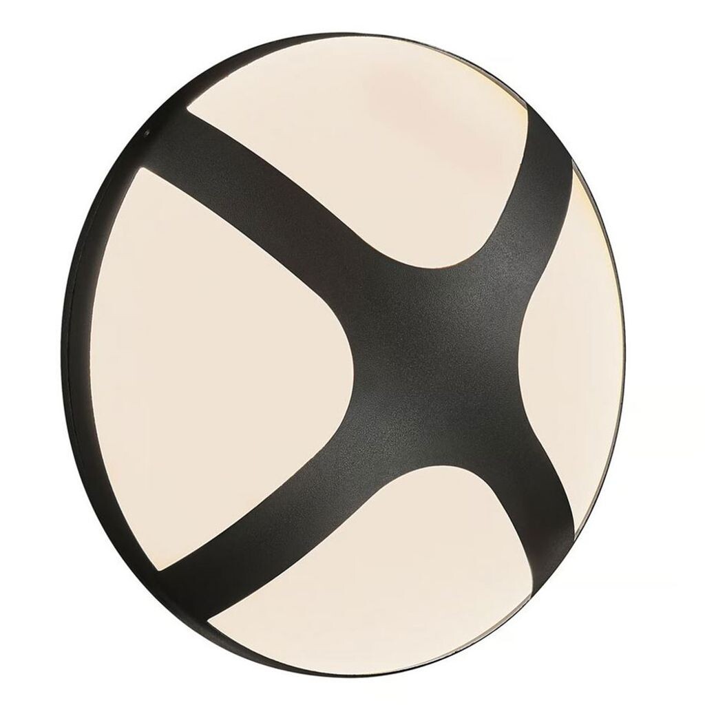 

Настенный светильник Cross 25 E27 черный Nordlux