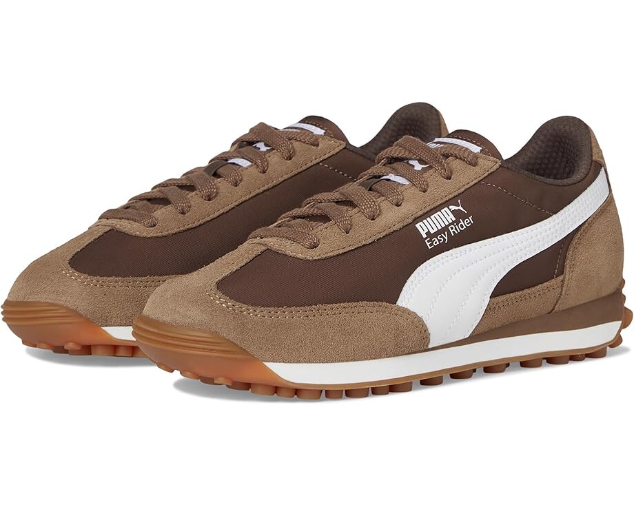 

Кроссовки PUMA Kids Easy Rider, цвет Haute Coffee/Puma White/Espresso Brown