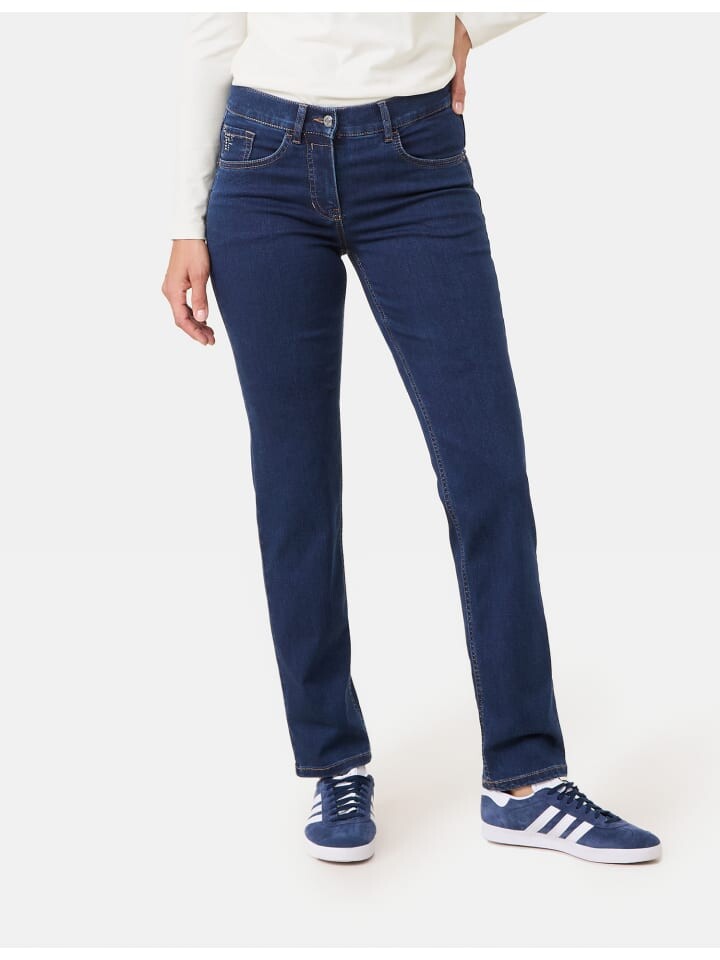 

Тканевые брюки Gerry Weber Freizeit lang, цвет dark blue denim