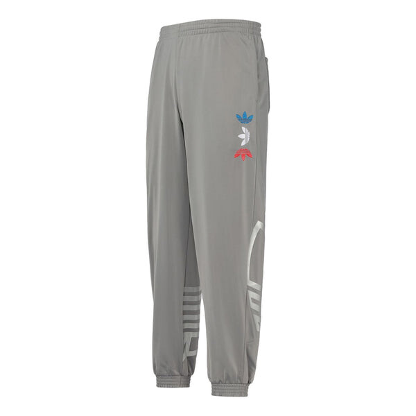 

Спортивные штаны adidas originals Metallic Track Pants Logo Sports Pants Gray, серый