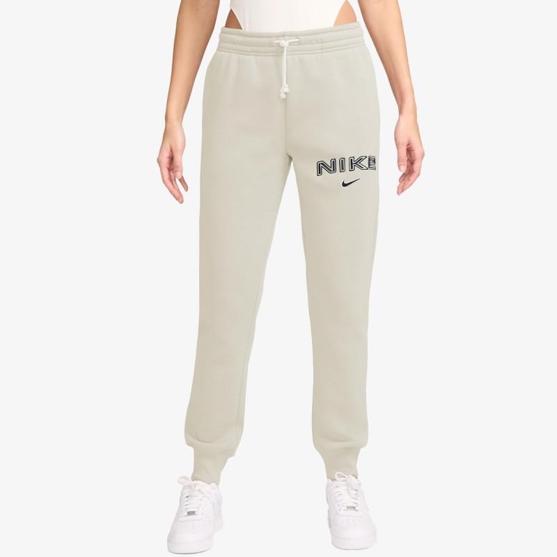

Женские спортивные брюки w nsw phnx flc mr std logo pnt Nike, бежевый