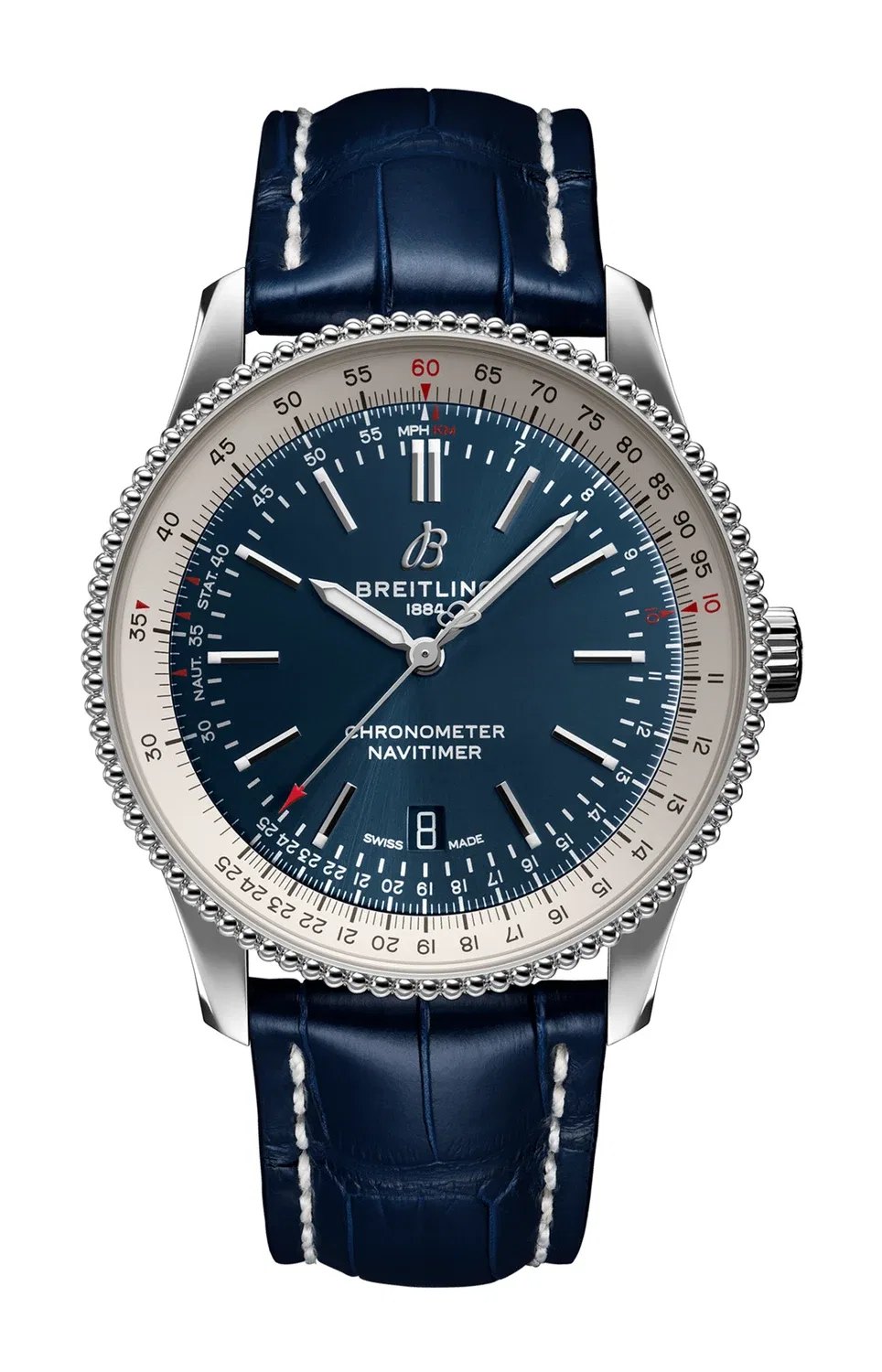 НАВИТАЙМЕР АВТОМАТИК 41 - A17326211C1P3 BREITLING, серебряный