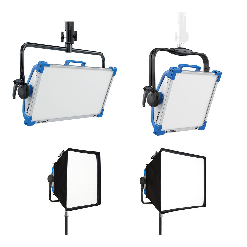 

Комплект светодиодных светильников ARRI SkyPanel S60-C и S30-C с софтбоксами (2 лампы)
