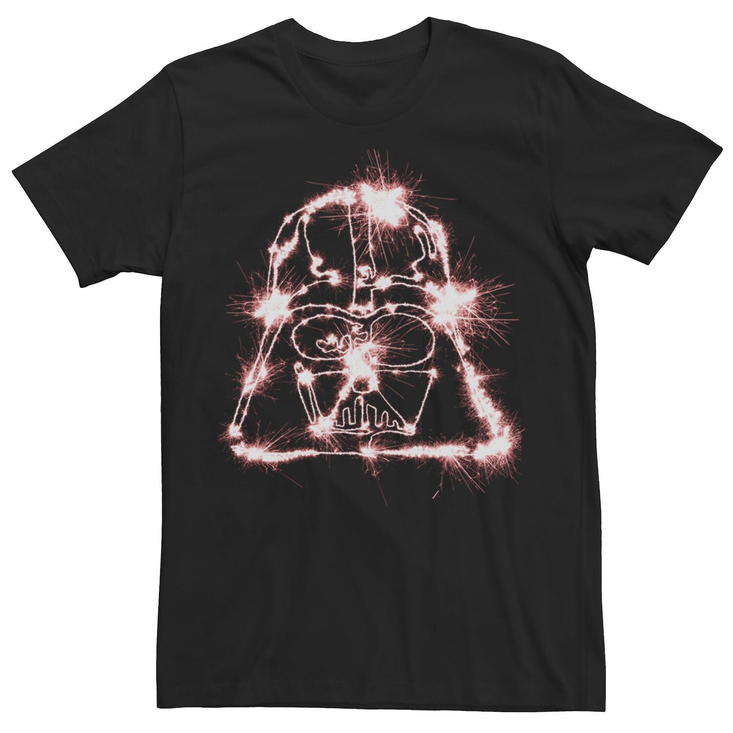 

Мужская футболка с бенгальскими огнями Дарта Вейдера Star Wars