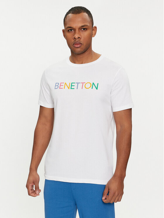 

Футболка стандартного кроя United Colors Of Benetton, белый