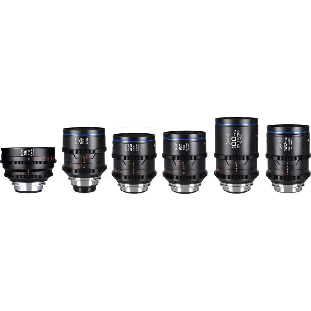 

Venus Optics Laowa Sword Macro Cine, набор из 6 объективов (ARRI PL)