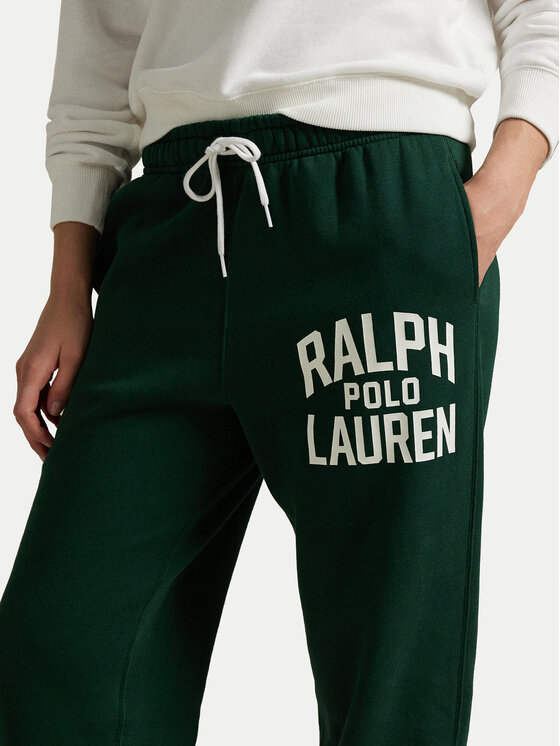 Спортивные брюки tapered fit 211971758001 Polo Ralph Lauren, зеленый — фото 4
