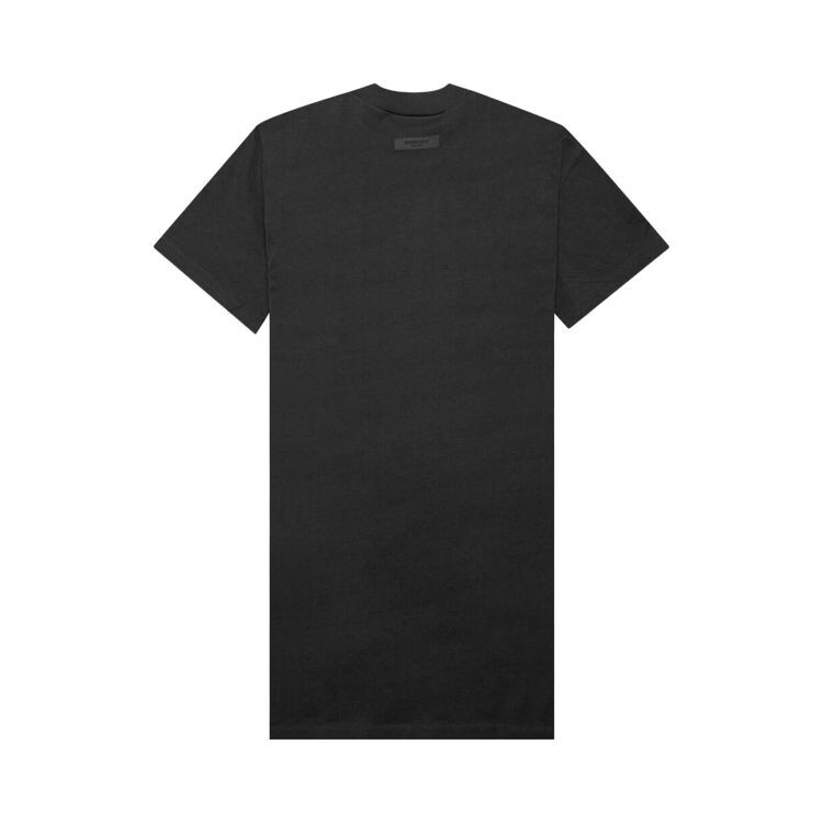 Футболка Fear of God Essentials T-Shirt Dress Iron, черный — фото 2