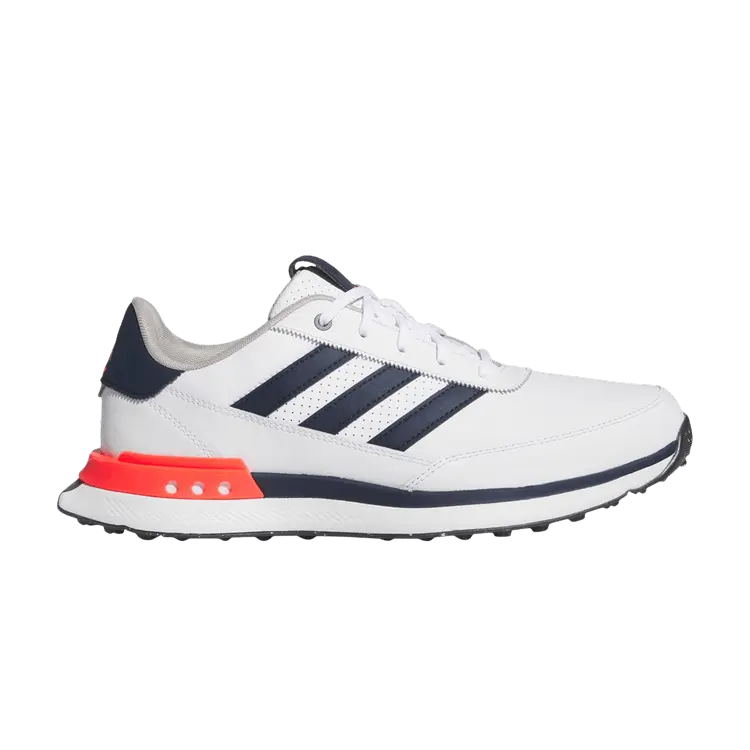 

Кроссовки adidas S2G Spikeless 24 Golf White Navy Lucid Red, белый