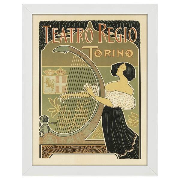 

Рамка для фотографий LegendArte Poster Teatro Regio Torino, белый