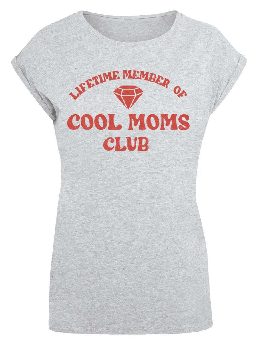 

Рубашка F4NT4STIC Mothers Day Cool Moms Club Membership Trendy Motherhood, светло-серый