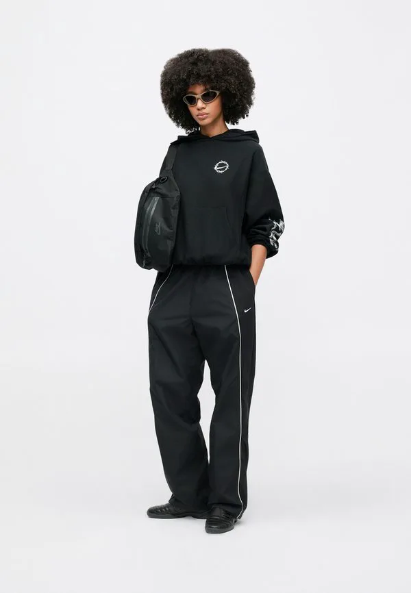 Худи в уличном стиле Nike Sportswear, Black/College Grey — фото 3