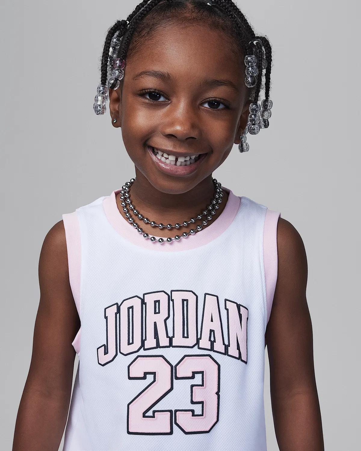 Детский набор из 2 предметов Toddler 23 Jersey Jordan, Pink Foam — фото 3