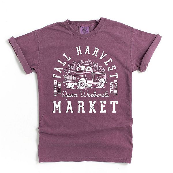 

Футболка Fall Harvest Market с окрашиванием в готовом виде Simply Sage Market