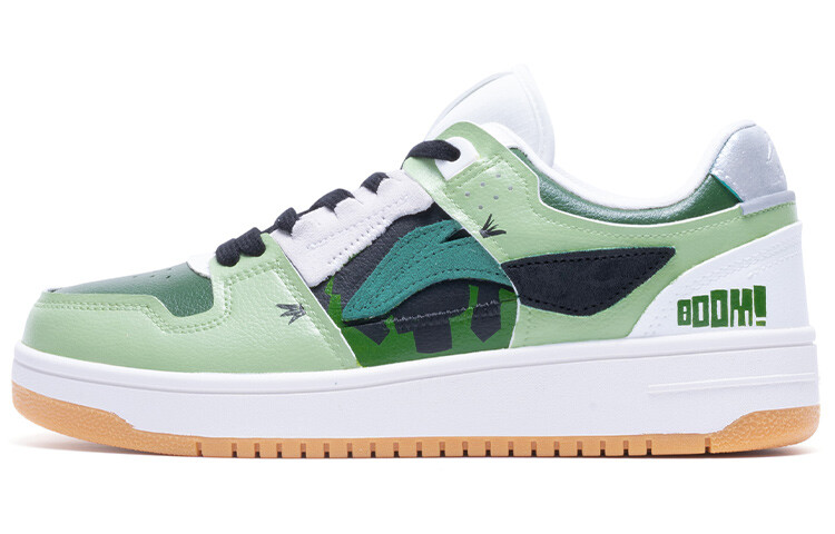

Кроссовки LINING Tianji Series Skateboard Shoes Women's Low-Top Black Green
