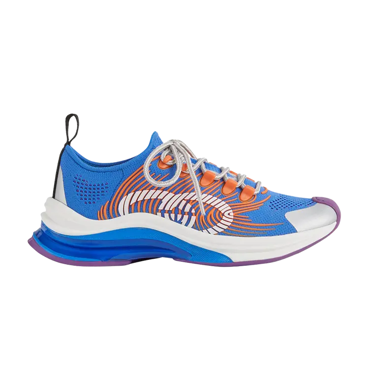 Кроссовки Gucci Wmns Run Sneaker, цвет Blue Orange