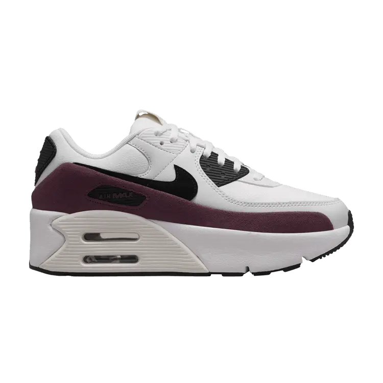 

Кроссовки Nike Wmns Air Max 90 LV9 Sail Night Maroon, кремовый