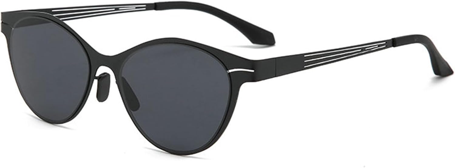 

Солнцезащитные очки Willochra в стиле ретро 90-х с круглой металлической оправой, женские, «кошачий глаз», защита от УФ-излучения UV400, модные мужские солнцезащитные очки, C2