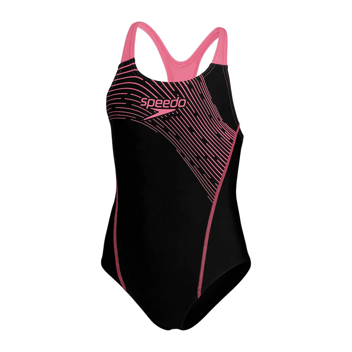 

Купальник для девочек Speedo Medley Logo Medalist, чёрный