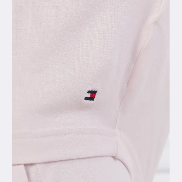 Сверху — пижама свободного кроя. Tommy Hilfiger, розовый — фото 4