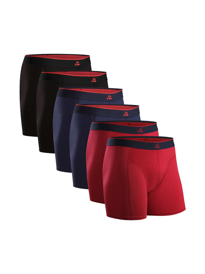 

Боксерские трусы DANISH ENDURANCE, цвет black/navy/red