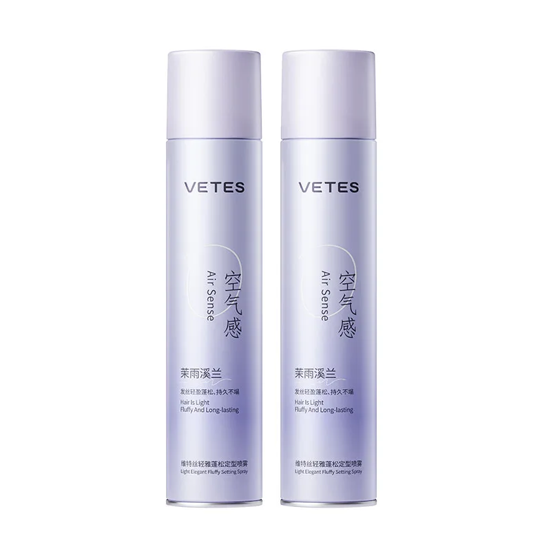 VETES Natural Bangs With High Crown And Volume Styling 320ml, Light and airy styling mousse 320ml (Mo Yu Xi Lan) — фото 2