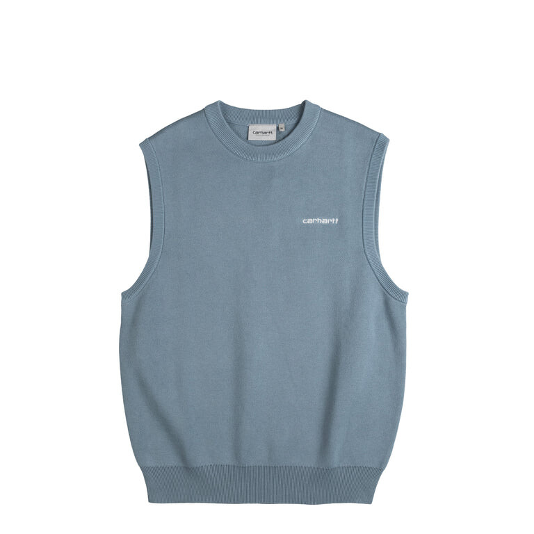 

Жилет Script Vest Sweater Carhartt Wip, белый