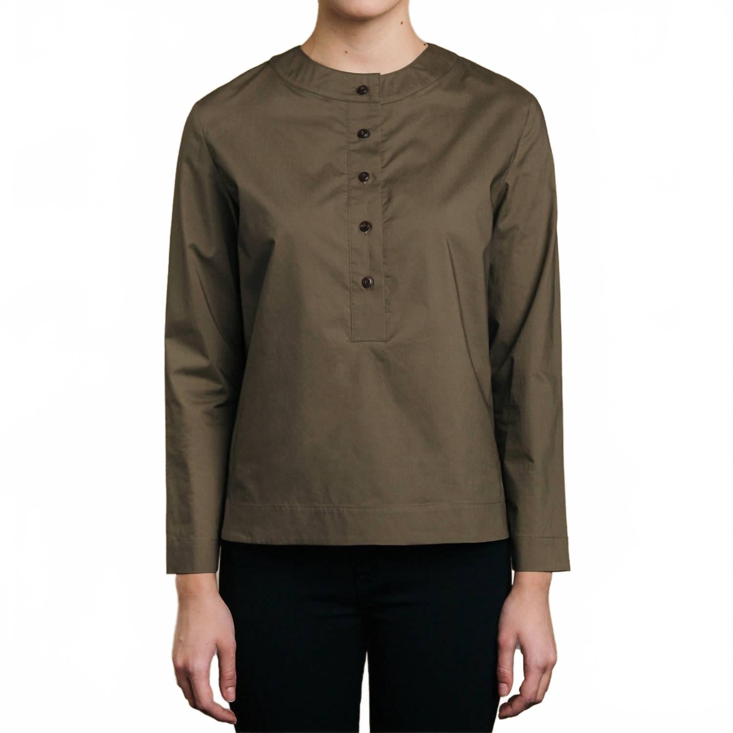 

Равновесие Футболка в матовом оливковом Thirteen Seven