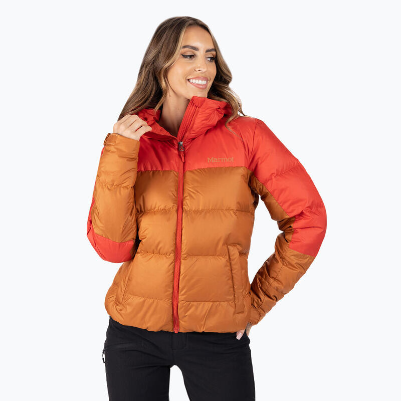 

Женская куртка Marmot, цвет brown/red