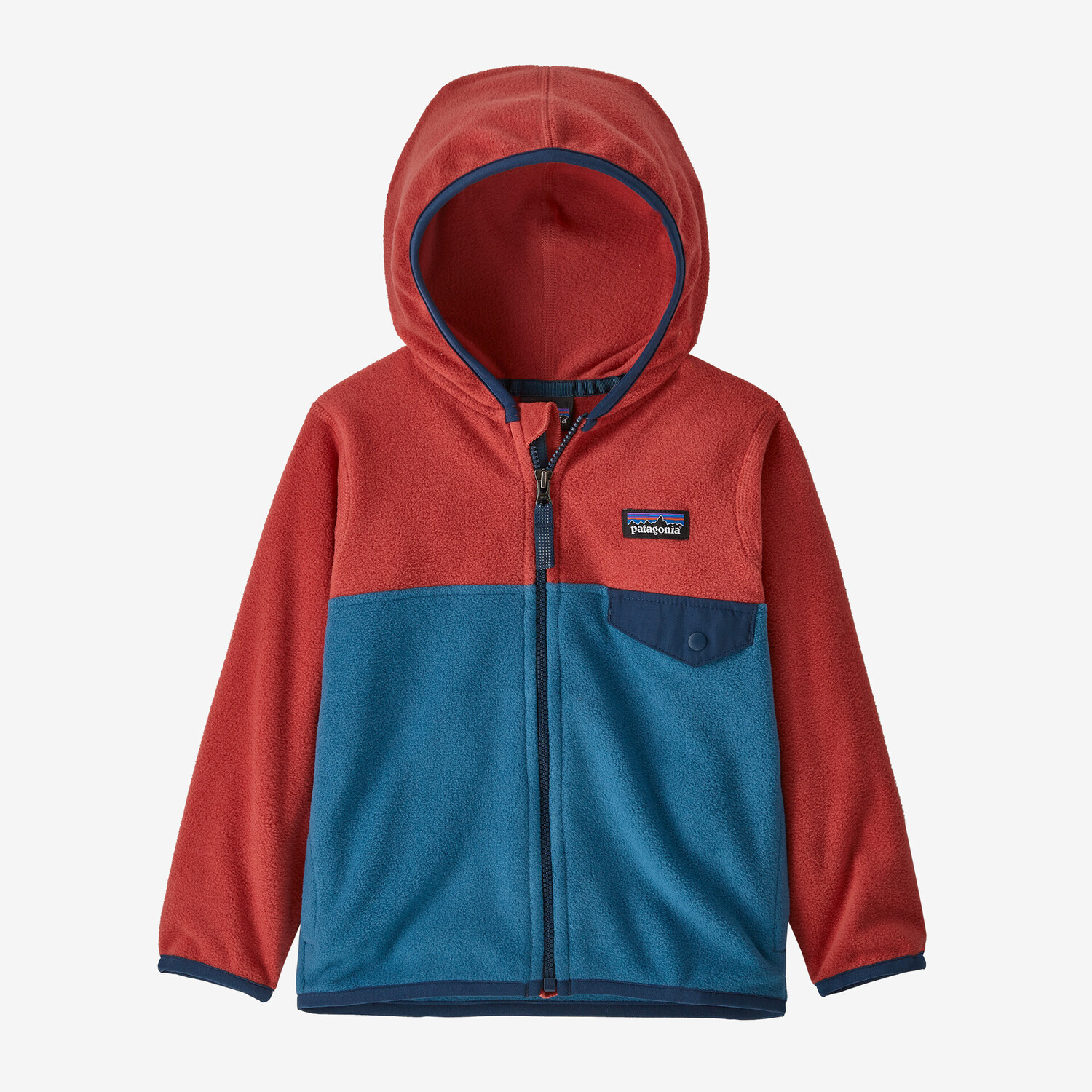 

Флисовая куртка Baby Micro D Snap-T Patagonia, цвет Wavy Blue