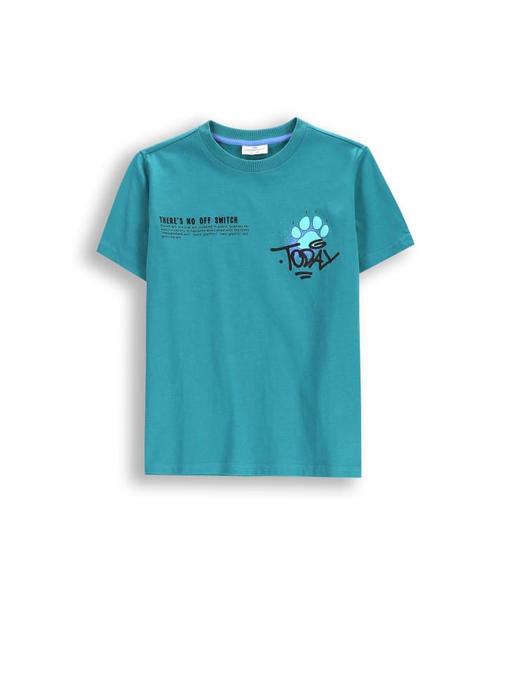 

Футболка Coccodrillo, бирюзовый