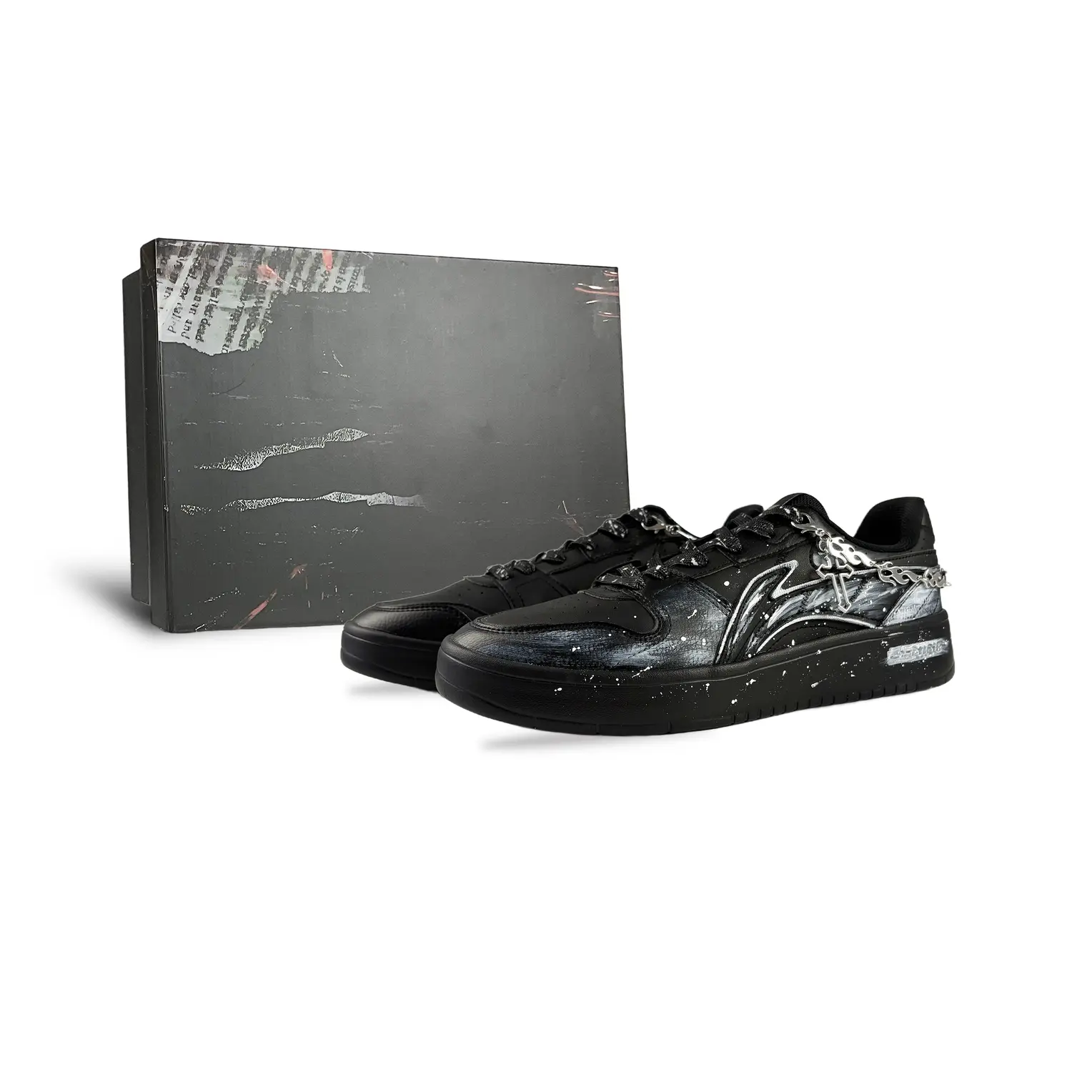 

LINING Кроссовки Acer Truncatum мужские низкие - Мерцающие тени (Тёмная ночь в коробке), цвет Flickering Shadows (Dark Night Box)