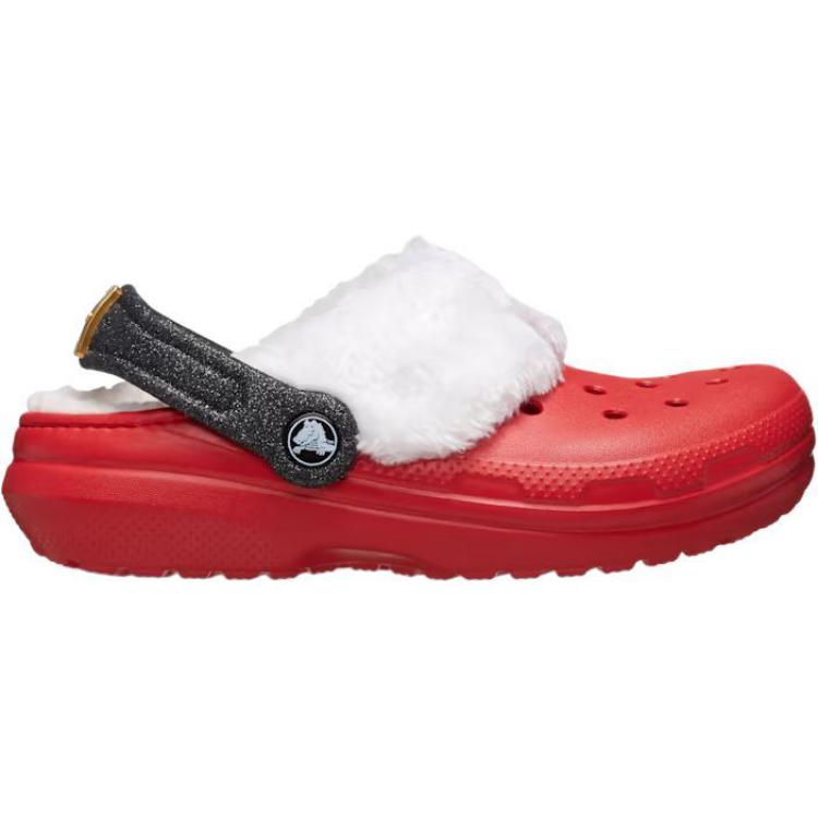 Crocs Классические противоскользящие устойчивые к истиранию низкие детские ботинки red для малышей — фото 3