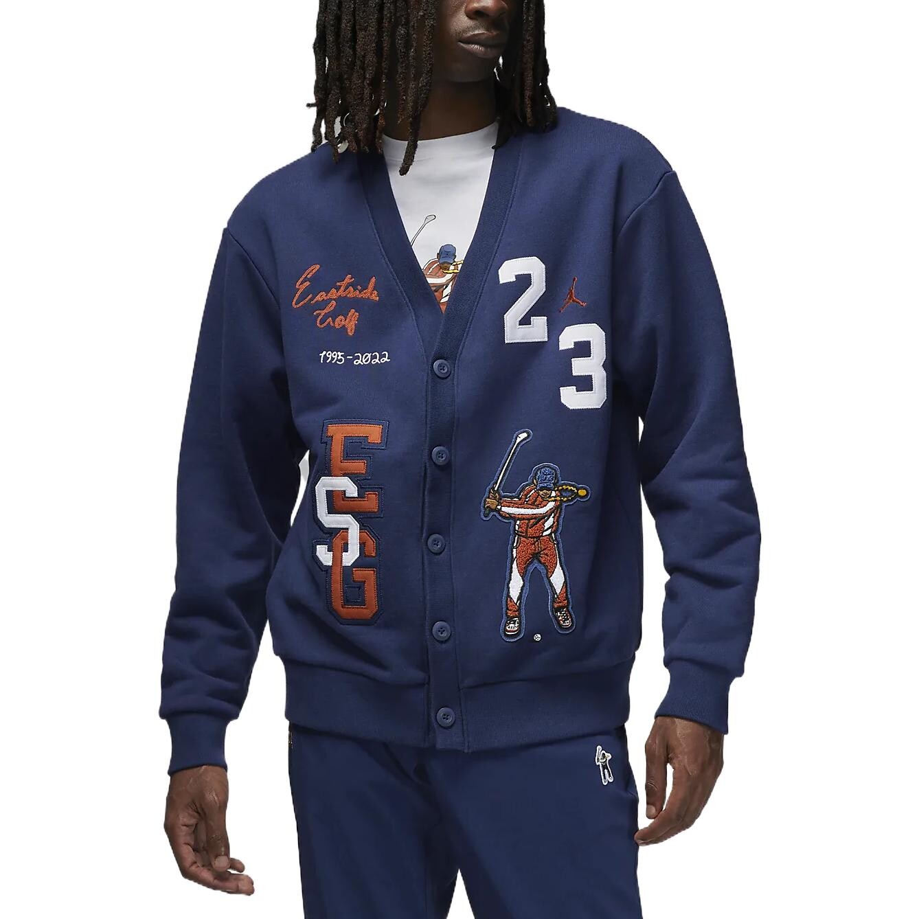 

Кардиган X Eastside Golf Jordan, темно-синий