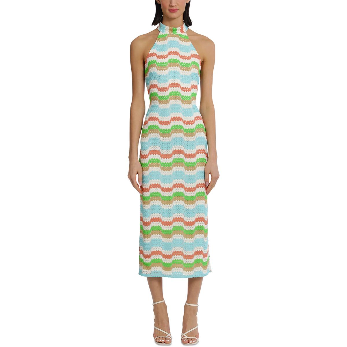 

Женское миди-платье крючком миди Donna Morgan, цвет multi