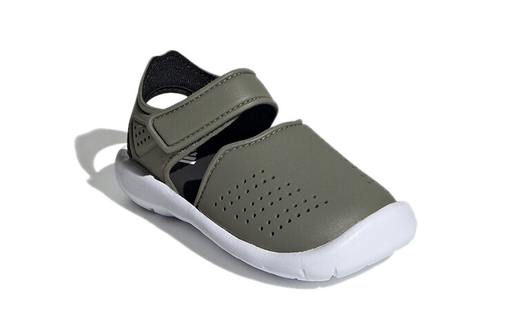 Кроссовки adidas Fortaswim Toddler Shoes TD Low-top Green/white — фото 3