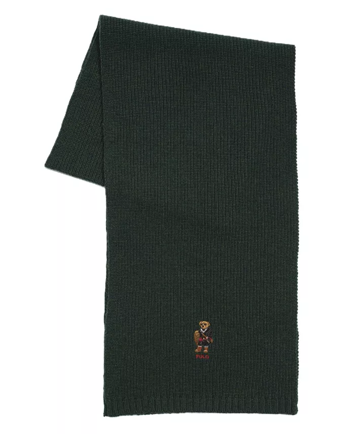 

Мужской шарф Holiday Bear Polo Ralph Lauren, зеленый