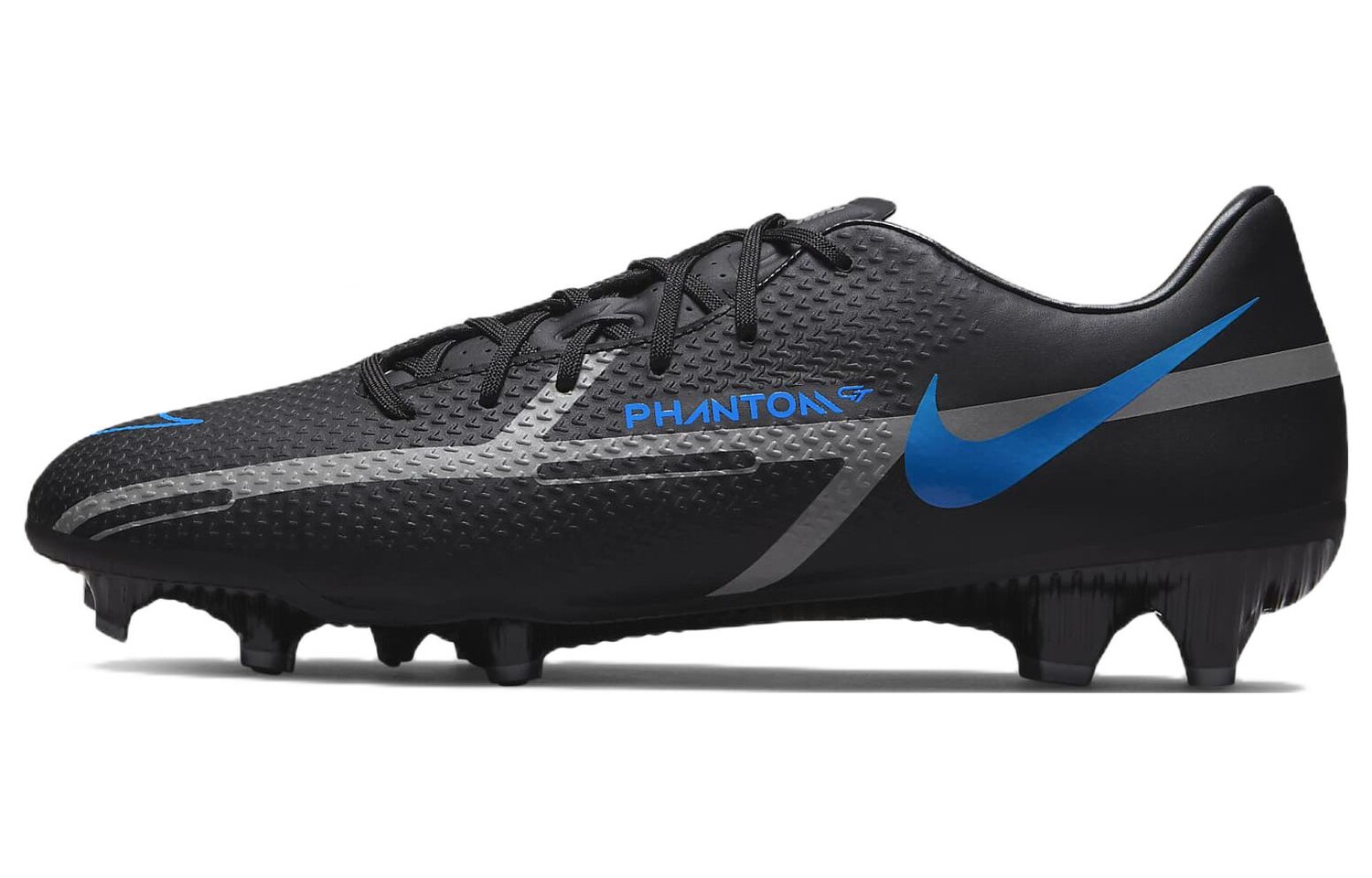 

Футбольные бутсы Phantom GT мужские низкие черные/синие Nike