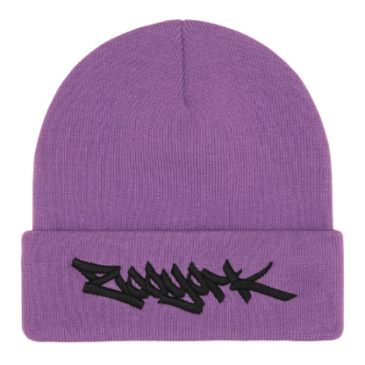 

Supreme Зимняя шапка с вышитым логотипом Zoo York, Light Purple