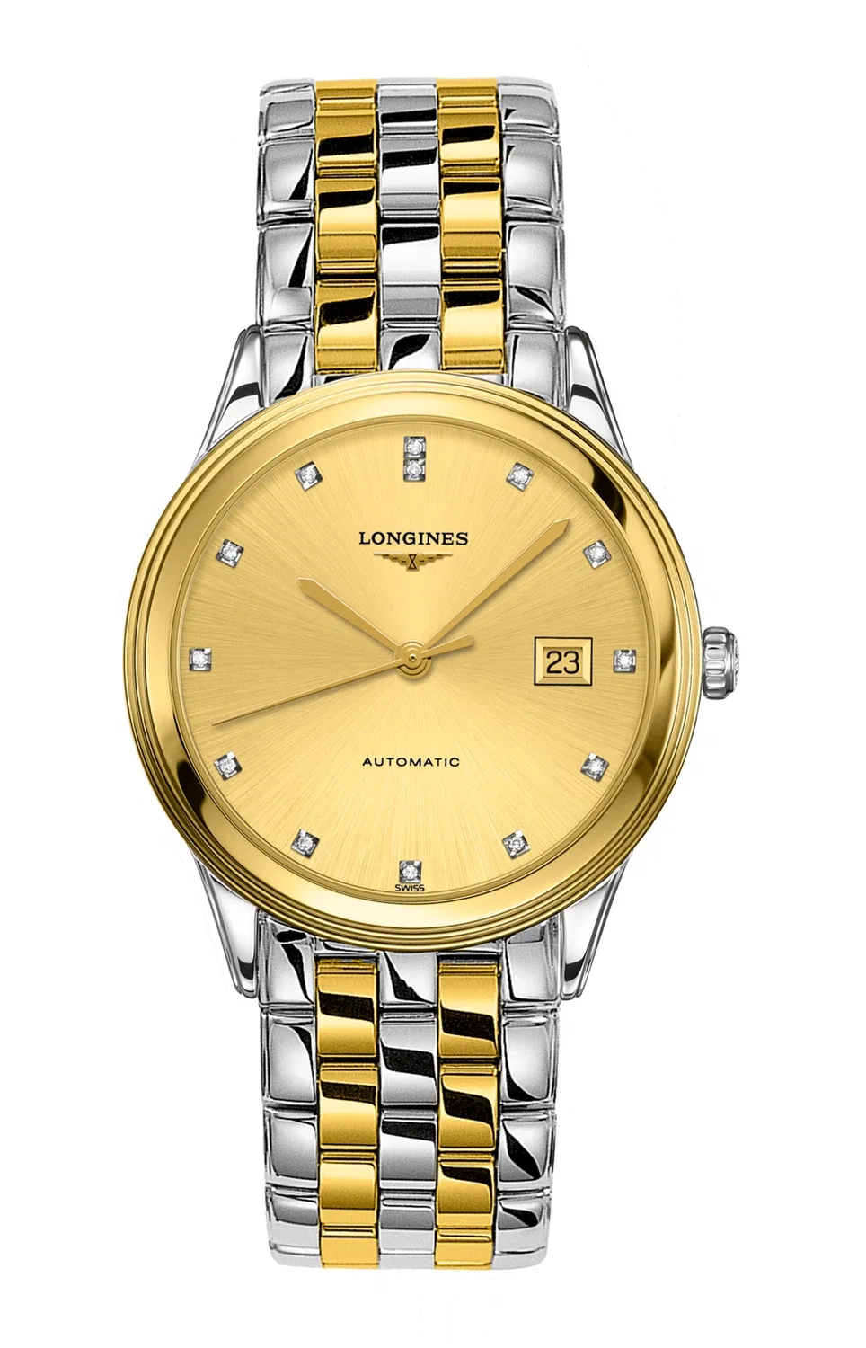 ФЛАГМАН КЛАССИК - L4.974.3.37.7 LONGINES, черный