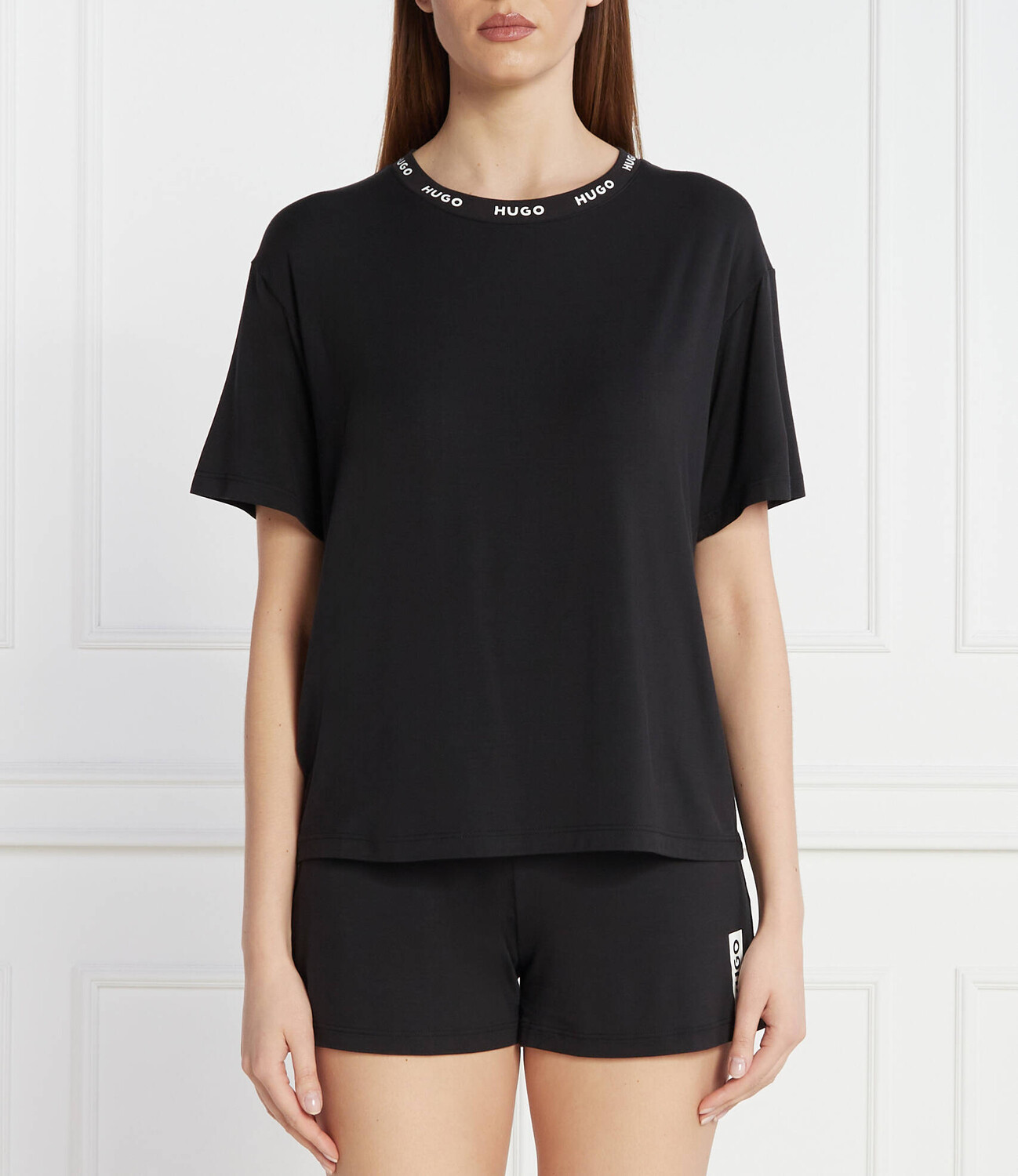 

Пижама Hugo Bodywear UNITE Relaxed fit, черный