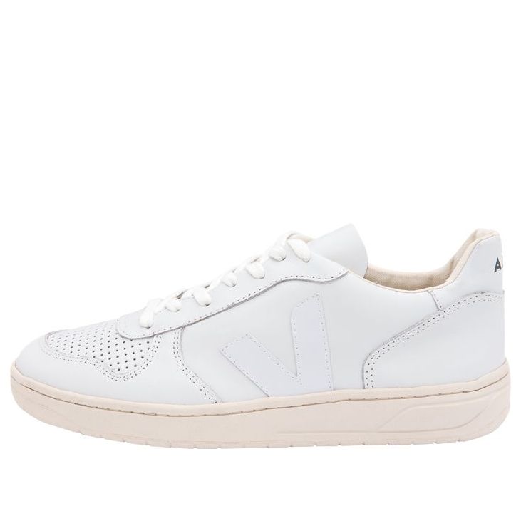 

Кроссовки Veja V-10 Leather Lace-Up 'Extra White' VX021270, белый