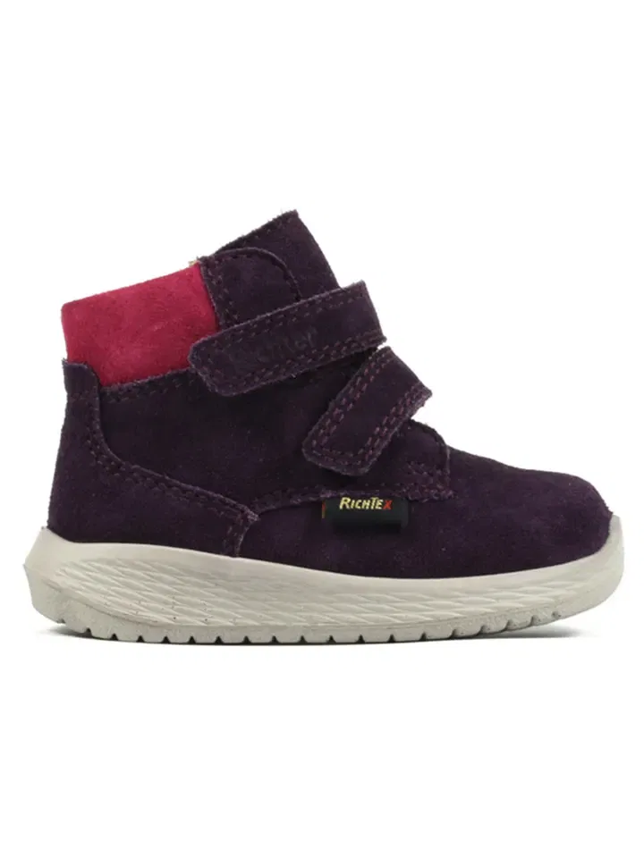 Ботинки из велюра фиолетовые Richter Shoes — фото 2