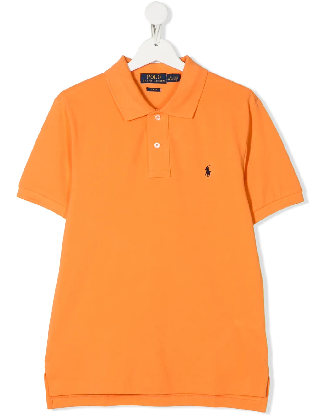 

Рубашка-поло Pony с логотипом POLO RALPH LAUREN KIDS, оранжевый