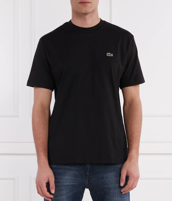 

Футболка мужская Lacoste классического кроя, черный