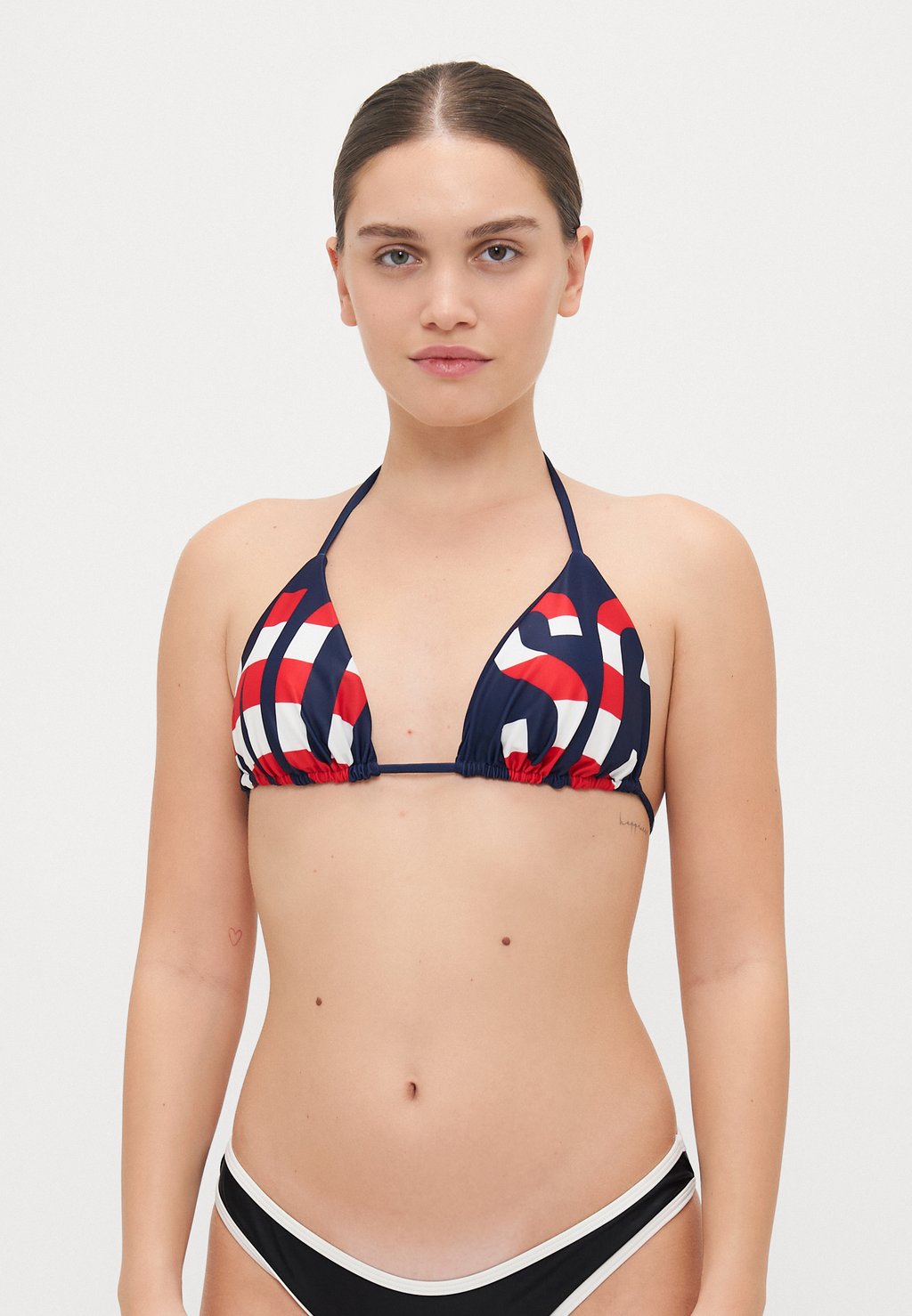 

Верх бикини TRIANGOLO MOSCHINO SWIM, синий