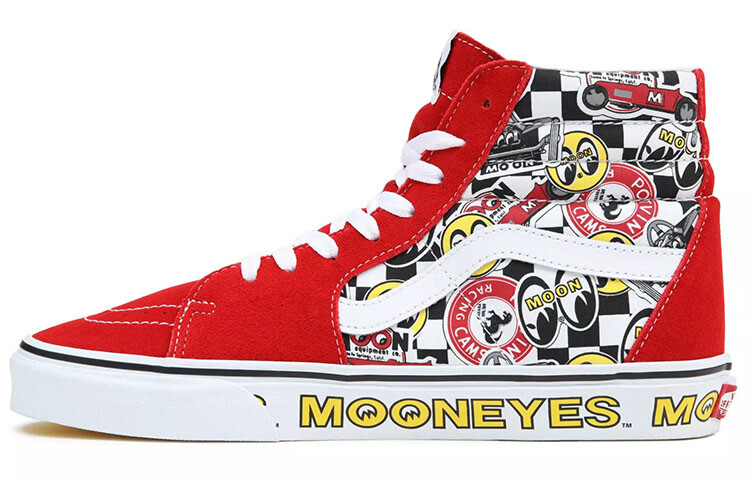 

Кроссовки Vans Mooneyes X Sk8-Hi 'Formula One'