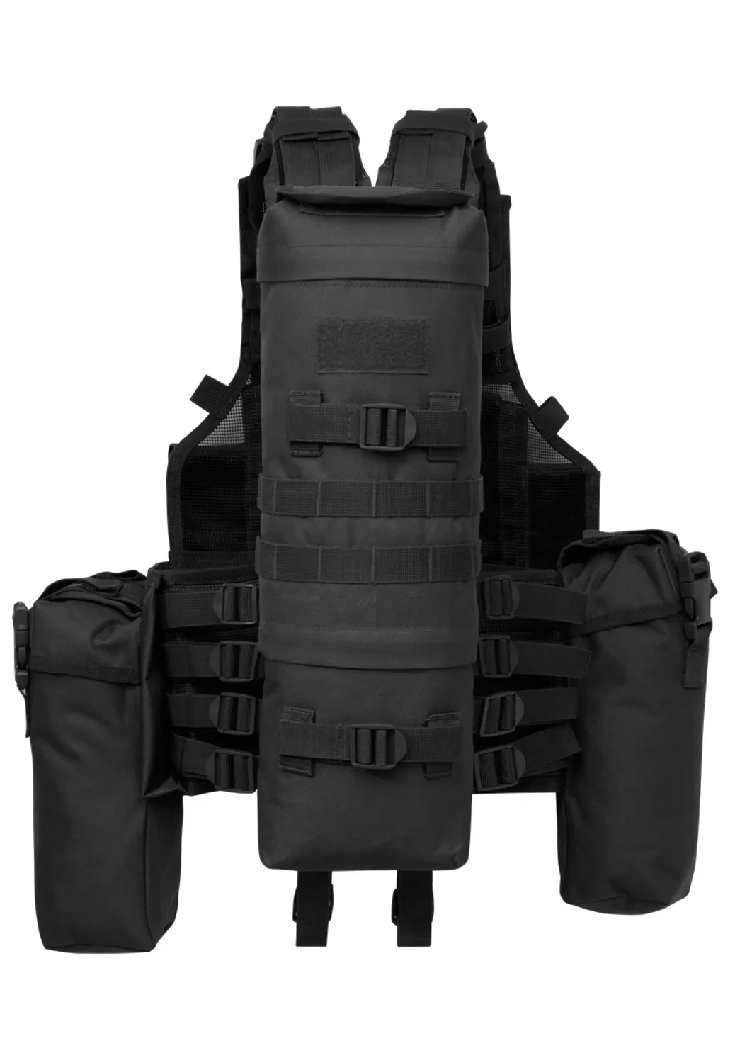 Тактическая жилетка с MOLLE-системой, Brandit, черный — фото 2